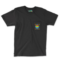 Don't Mind Me Just Poppin' Funny Pop It Game Fidget Toy Pocket T-shirt | Artistshot