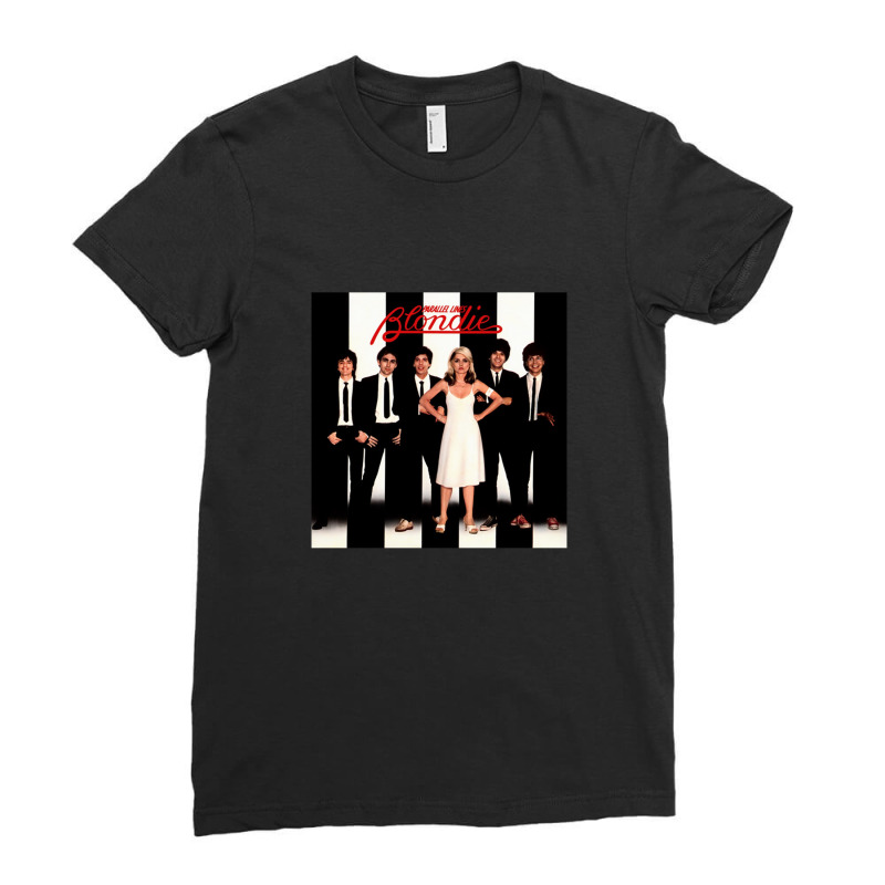 Parallel Lines Ladies Fitted T-Shirt by JimmyChandler | Artistshot