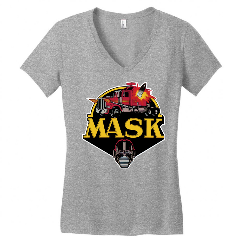 Mask Mobile Armored Strike Kommand Women's V-Neck T-Shirt by nilulatulo | Artistshot