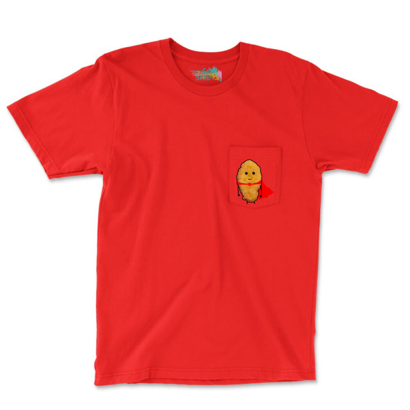 Cute Chicken Nugget Travel Pocket T-shirt | Artistshot