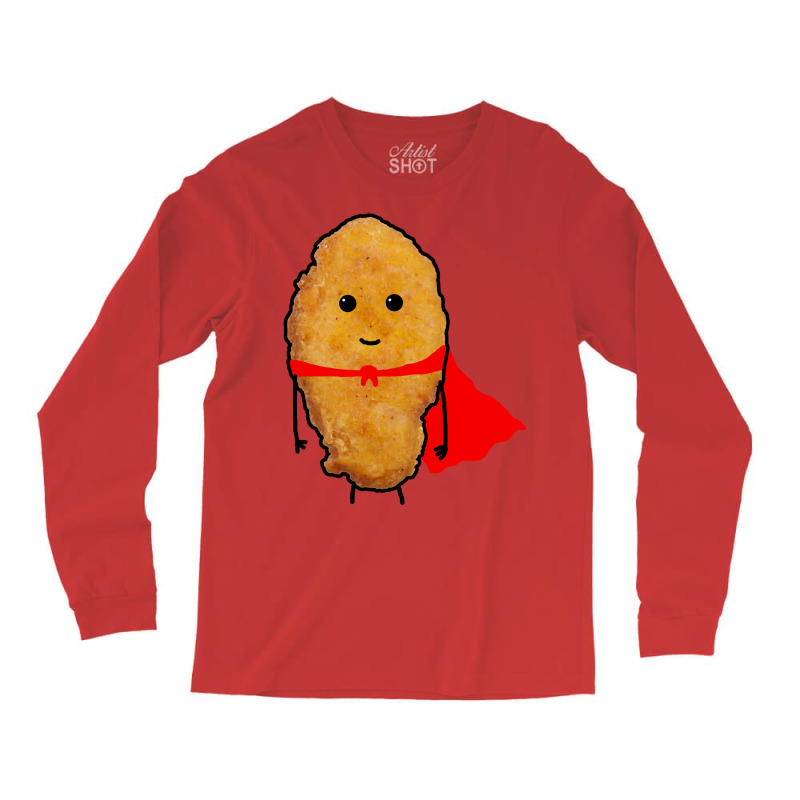 Cute Chicken Nugget Travel Long Sleeve Shirts | Artistshot