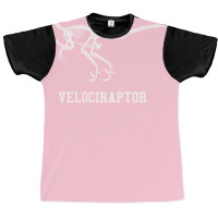 Velociraptor Skeleton Quote Graphic T-shirt | Artistshot