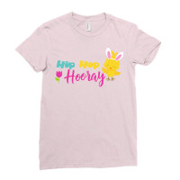 Easter Hip Hop Hooray Chicken Chick Bunny Ears Tumblr Ladies Fitted T-shirt | Artistshot