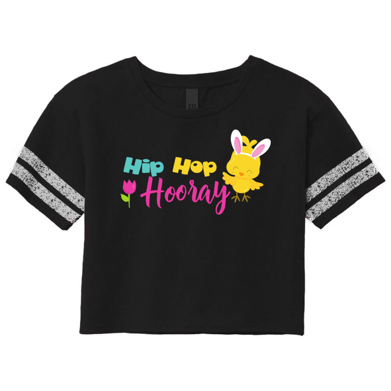 Easter Hip Hop Hooray Chicken Chick Bunny Ears Tumblr Scorecard Crop Tee by malaofedalau | Artistshot