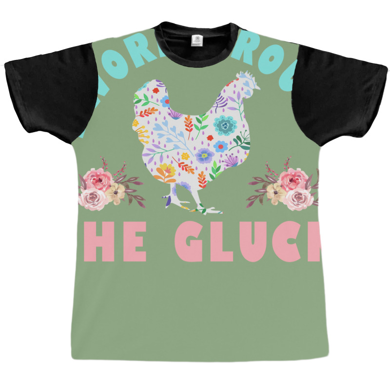 Funny Farmer Animal I Work Around The Gluck Chickens Lover Nature Graphic T-shirt by drudlahi1 | Artistshot