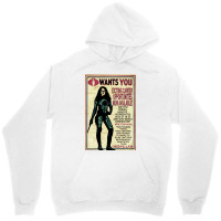 Cobra Recruiting Poster Featuring The Baroness (g.i. Joe) Unisex Hoodie | Artistshot