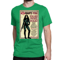 Cobra Recruiting Poster Featuring The Baroness (g.i. Joe) Classic T-shirt | Artistshot