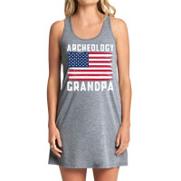 Archeology Grandpa American Flag July 4th Cool Tank Dress | Artistshot