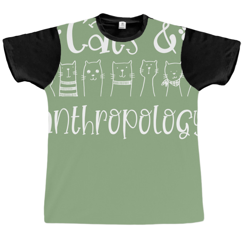 Cats Anthropology Retro Graphic T-shirt | Artistshot