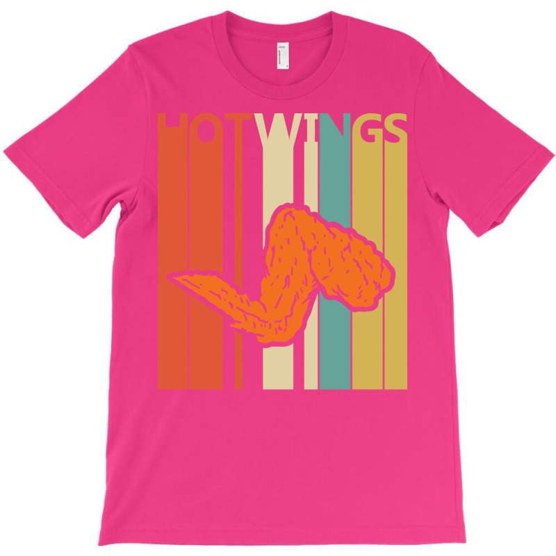 Funny Hot Chicken Wings Lover Gift Stars T-Shirt by seakolaasseh | Artistshot