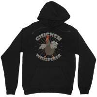 Chicken Whisperer Saying For Chicken Fans Blue Unisex Hoodie | Artistshot