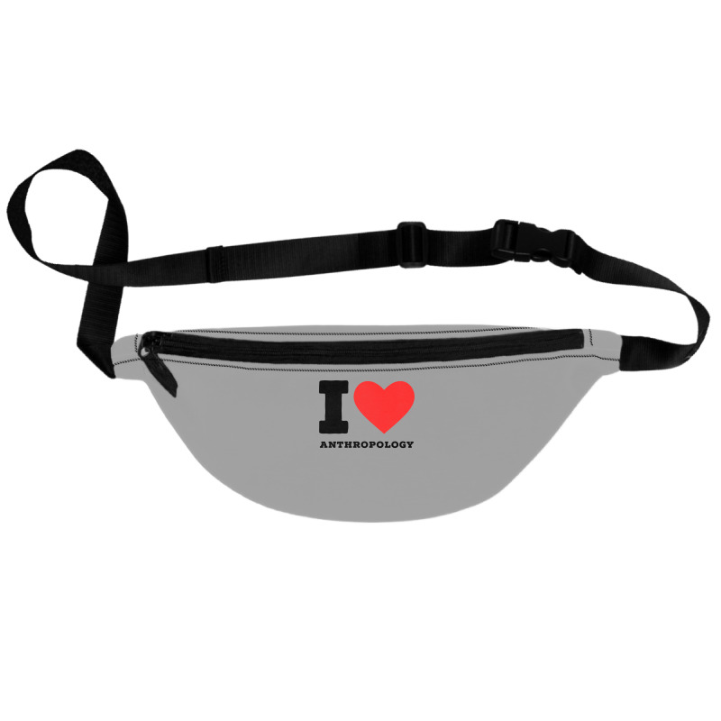 I Love Anthropology Aesthetic Fanny Pack | Artistshot