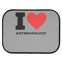 I Love Anthropology Aesthetic Rear Car Mat | Artistshot