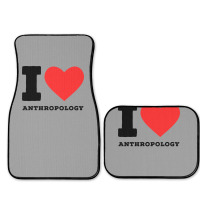 I Love Anthropology Aesthetic Full Set Car Mats | Artistshot