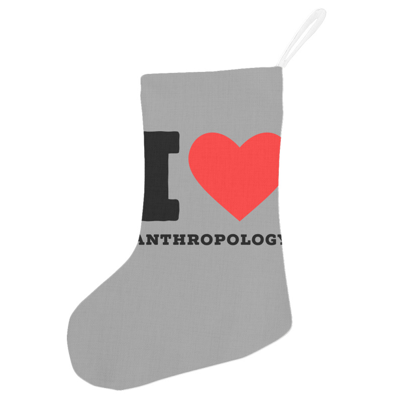 I Love Anthropology Aesthetic Holiday Stocking | Artistshot