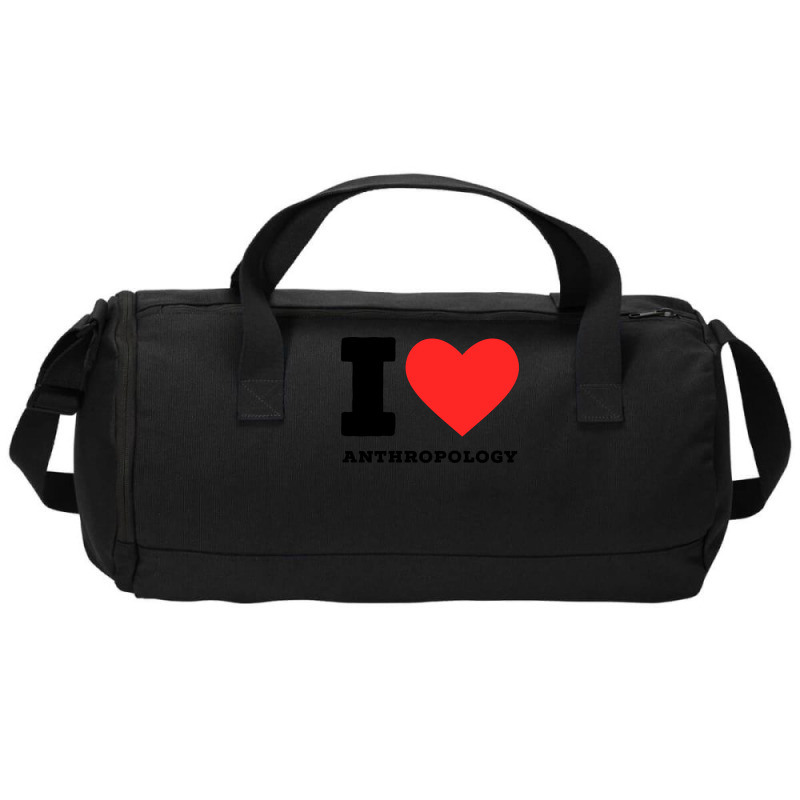 I Love Anthropology Aesthetic Duffel Bag | Artistshot