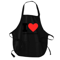 I Love Anthropology Aesthetic Medium-length Apron | Artistshot