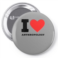 I Love Anthropology Aesthetic Pin-back Button | Artistshot