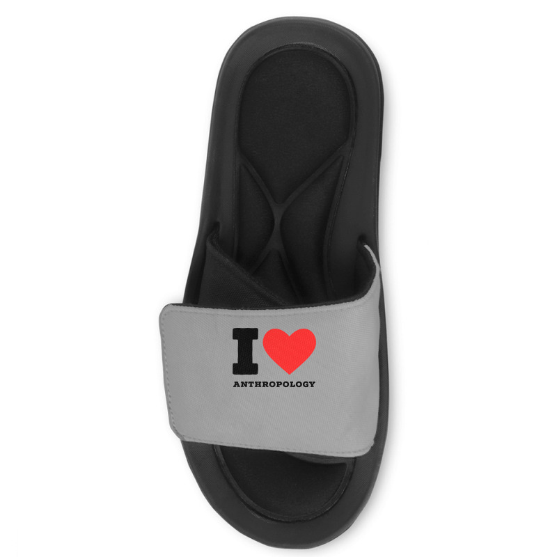 I Love Anthropology Aesthetic Slide Sandal | Artistshot