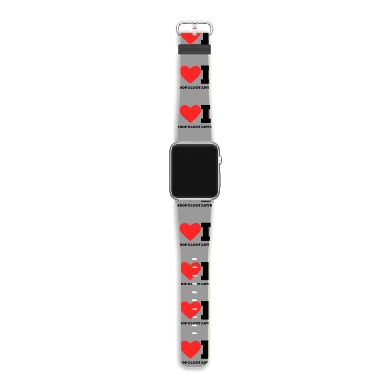 I Love Anthropology Aesthetic Apple Watch Band | Artistshot