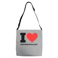 I Love Anthropology Aesthetic Adjustable Strap Totes | Artistshot