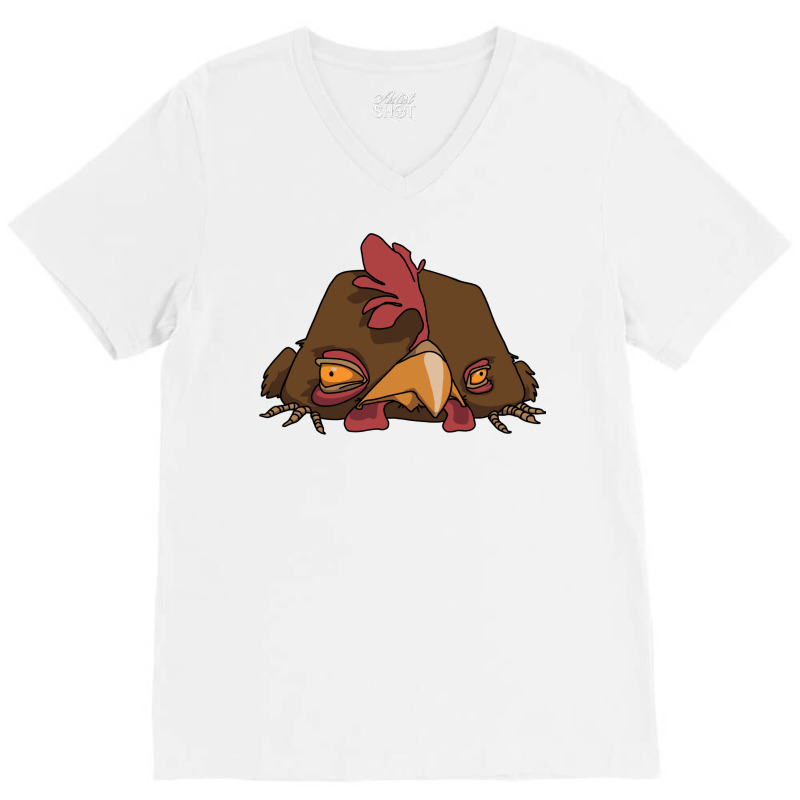 Tired Chicken Love V-Neck Tee by lodenbuduanf | Artistshot