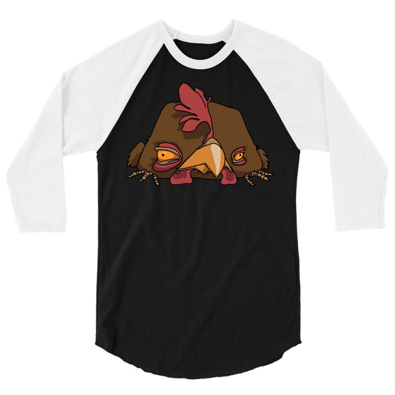 Tired Chicken Love 3/4 Sleeve Shirt by lodenbuduanf | Artistshot