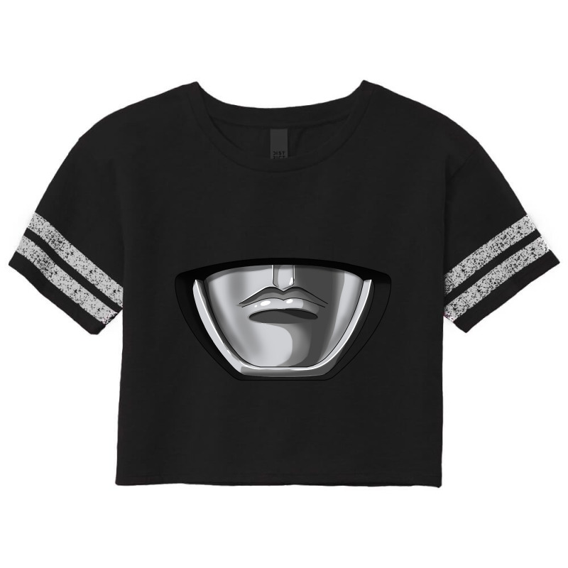 Trending Mighty Morphin Power Mask Black Scorecard Crop Tee by quanghuydinh1 | Artistshot