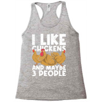 Funny Farming Chicken Lover Farmer Farm Animals Chicken Stars Racerback Tank | Artistshot