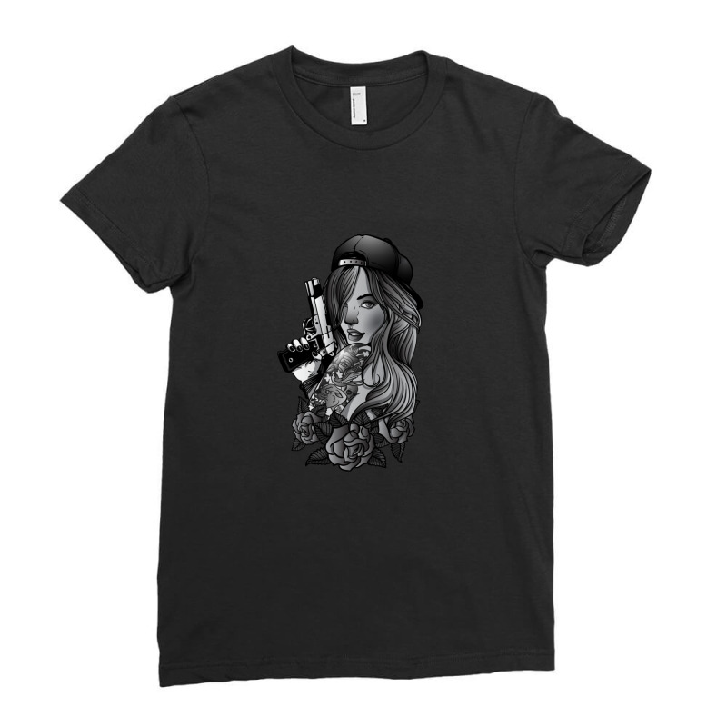 Criminal Woman Ladies Fitted T-Shirt by SallieEllenIsraelit | Artistshot