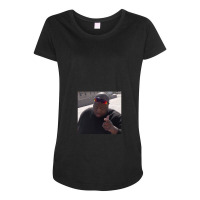 Edp445 Finger Guns Maternity Scoop Neck T-shirt | Artistshot