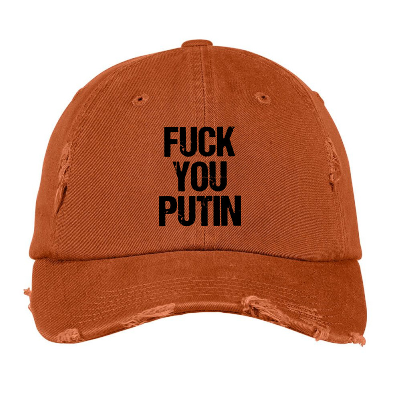 F You Putin Vintage Cap | Artistshot