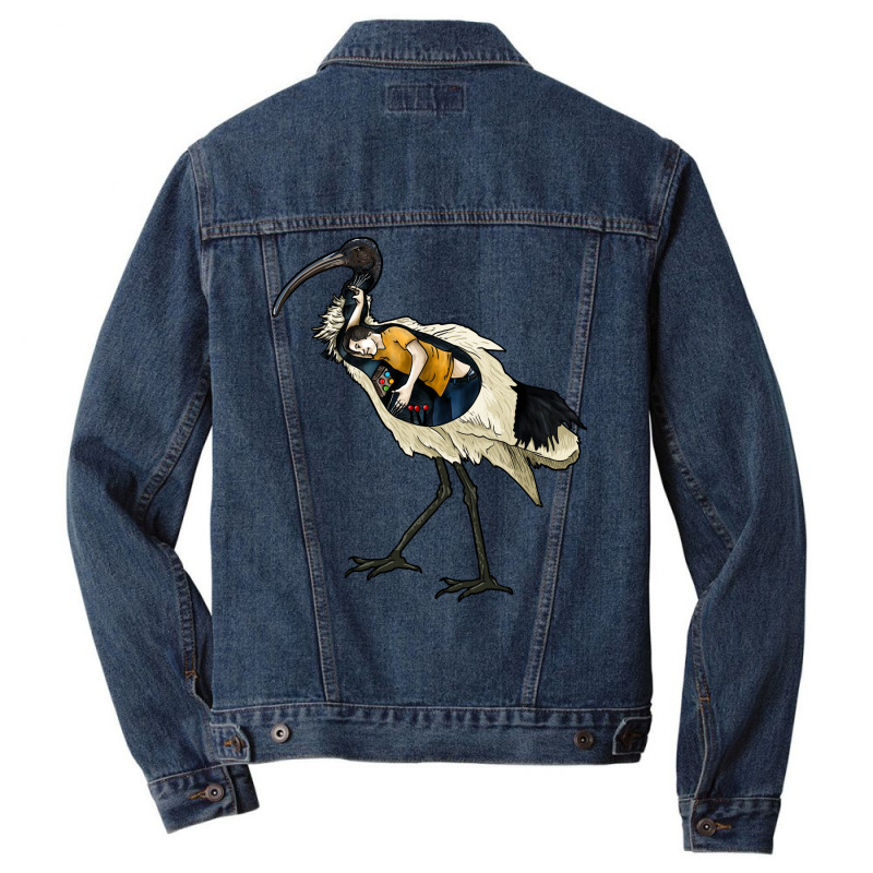 Ibis Quote Men Denim Jacket by seakolaasseh | Artistshot