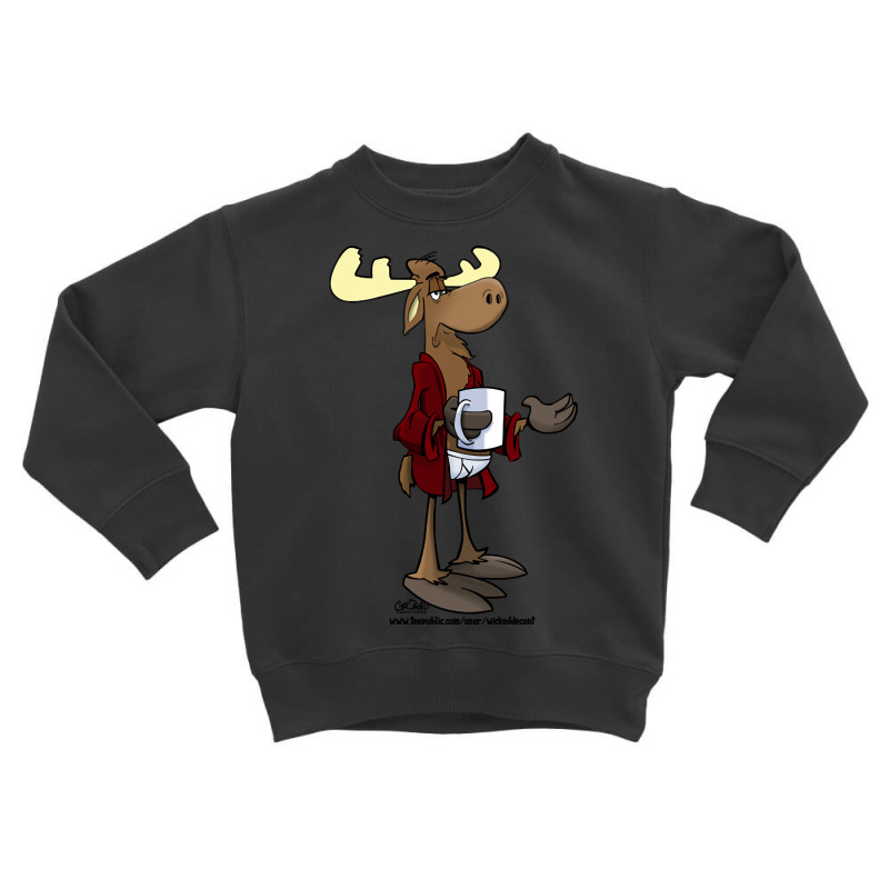 Trending Wicked Decent Bruce The Moose Toddler Sweatshirt by Jerhogen528 | Artistshot