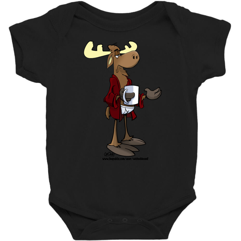 Trending Wicked Decent Bruce The Moose Baby Bodysuit by Jerhogen528 | Artistshot