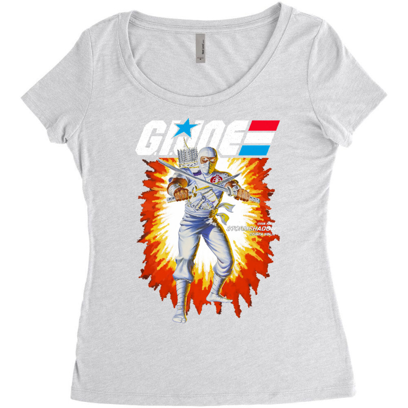 Art Storm Shadow Women's Triblend Scoop T-shirt by andickuerti8 | Artistshot