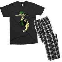 Seahorse Pirate Love Men's T-shirt Pajama Set | Artistshot