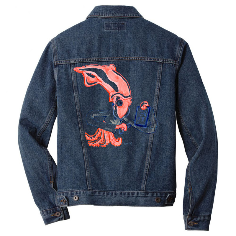 Squid Doctor Summer Men Denim Jacket by yutakaluciea | Artistshot