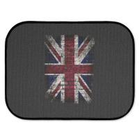 Grunge Uk Flag Great Britain Punk Style Distressed Wall Classic Rear Car Mat | Artistshot