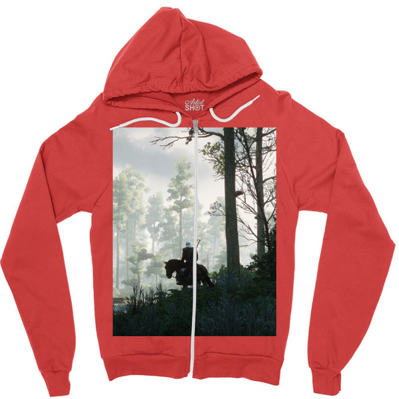 The Witcher 3 Wild Hunt 5 Zipper Hoodie | Artistshot