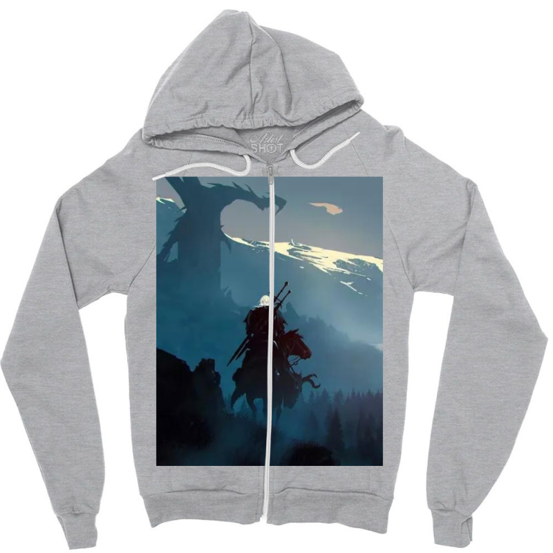 The Witcher 3 Wild Hunt 6 Zipper Hoodie | Artistshot