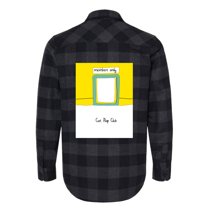 Cat Flap Club Flannel Shirt | Artistshot