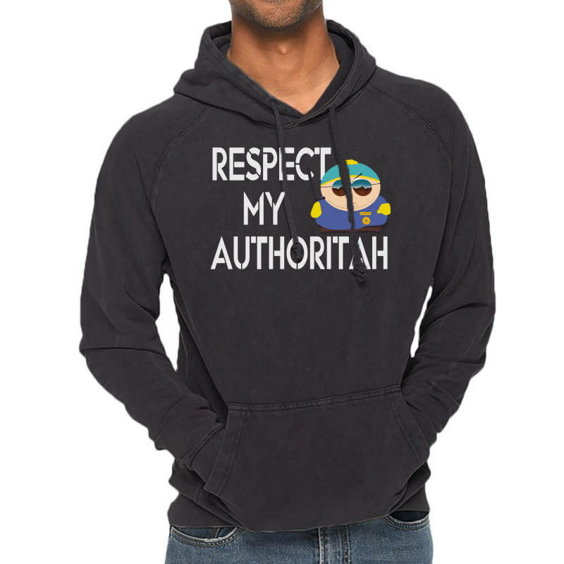 Respect My Authoritah Vintage Hoodie | Artistshot