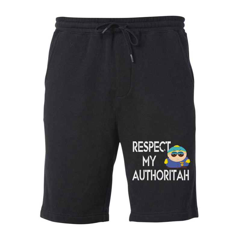 Respect My Authoritah Fleece Short | Artistshot