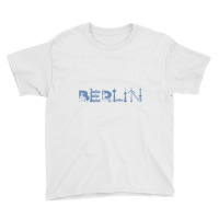 Limited Edition Berlin Skyline Landmarks Silhouette Youth Tee | Artistshot