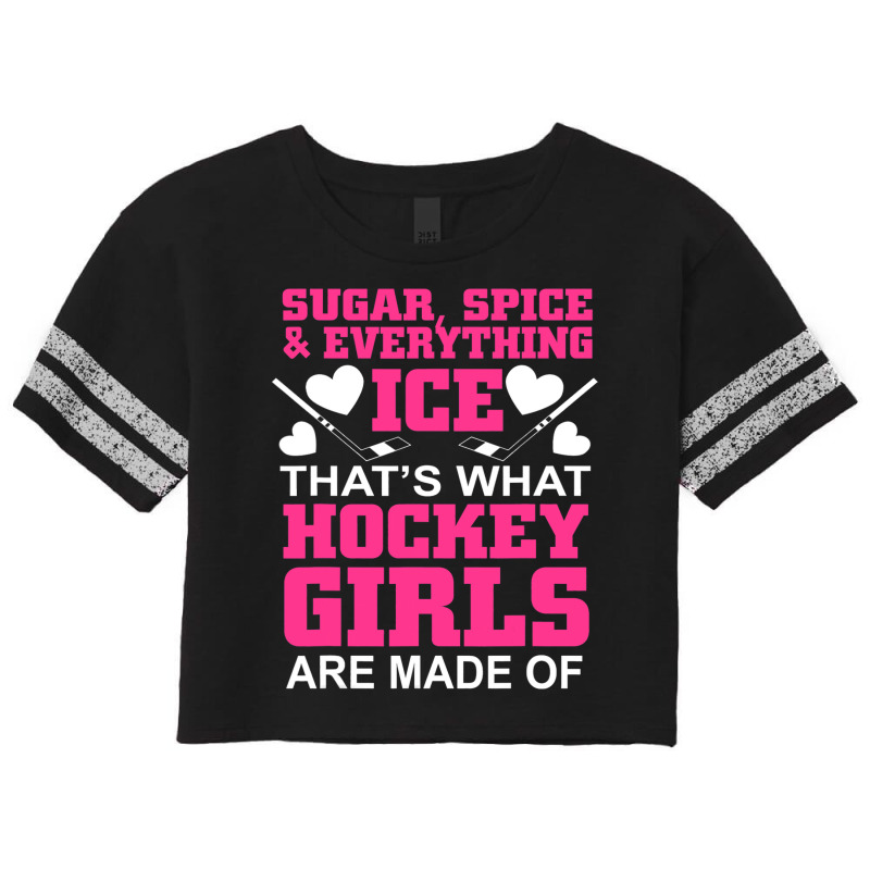 Ice Hockey What Part Of Dont You Understand Scorecard Crop Tee by AURRADILLARD | Artistshot