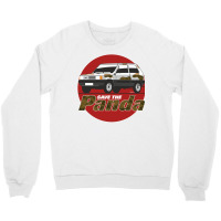 Save The (fiat) Panda! Crewneck Sweatshirt | Artistshot