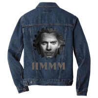 Hmmm.. Man Men Denim Jacket | Artistshot