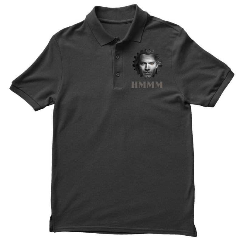 Hmmm.. Man Men's Polo Shirt by hamfiggyx | Artistshot