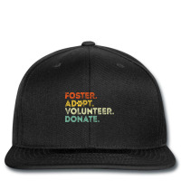 Foster Adopt Sponsor Donate Educate Animals Rescued Dog Cat Long Sleev Printed Hat | Artistshot